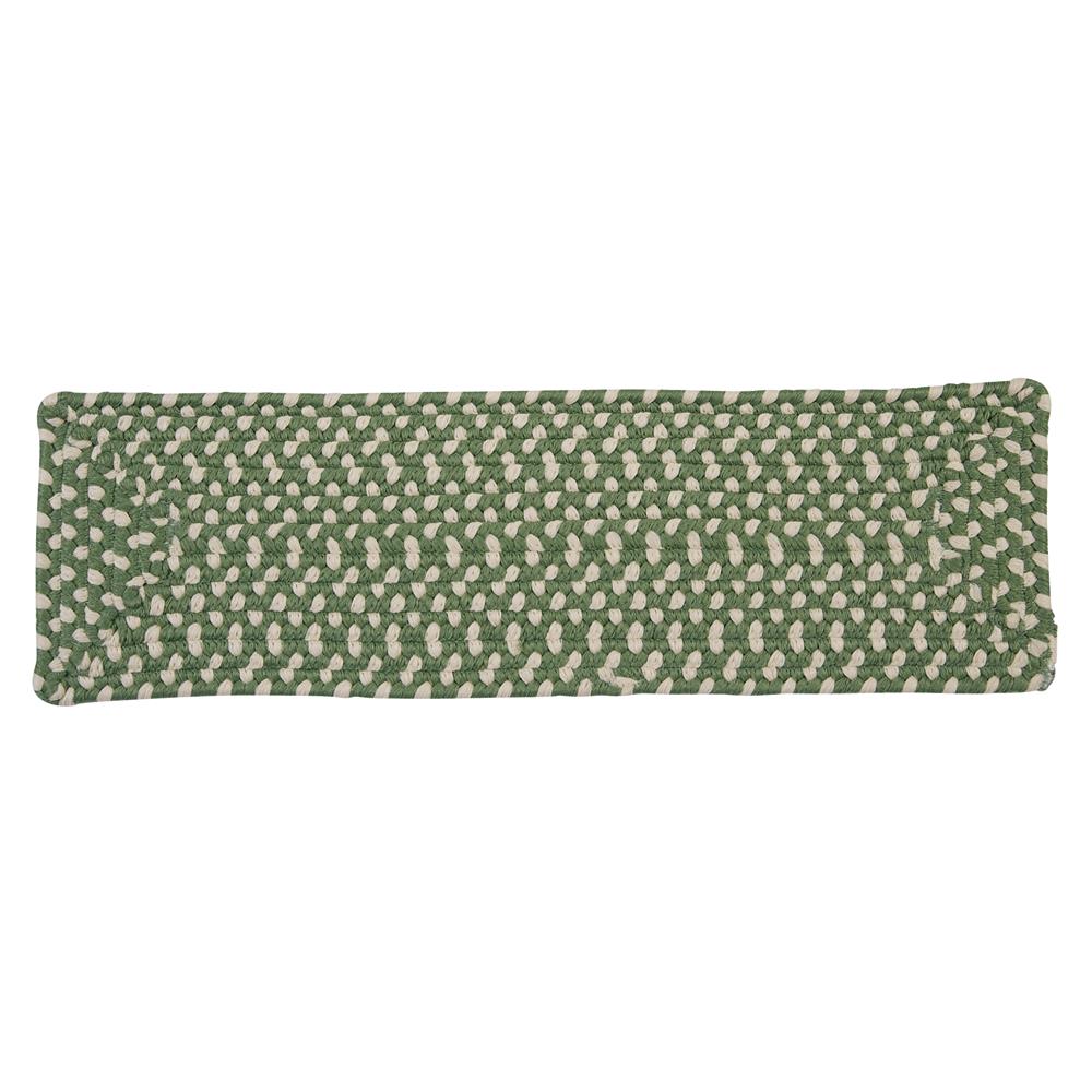 Colonial Mills MG19A008X028R Montego - Lily Pad Green Stair Tread (set 13)